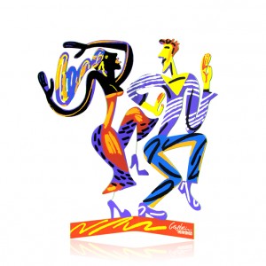 David Gerstein Dancers Sculpture Decoração do Lar