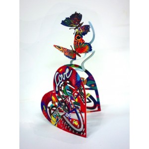 David Gerstein Open Heart Sculpture Decoração do Lar