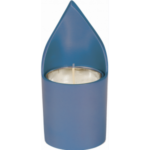 Vela Memorial em Azul de Yair Emanuel Yahrzeit Candles