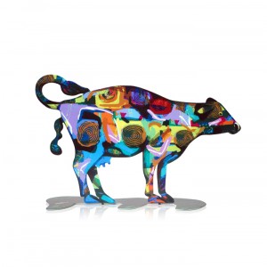 Tikvah Cow by David Gerstein Decoração do Lar