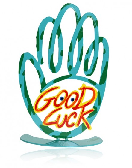 David Gerstein Good Luck Hamsa Sculpture