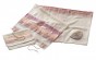 Women’s Tallit with Seashell Colored Stripes by Galilee Silks